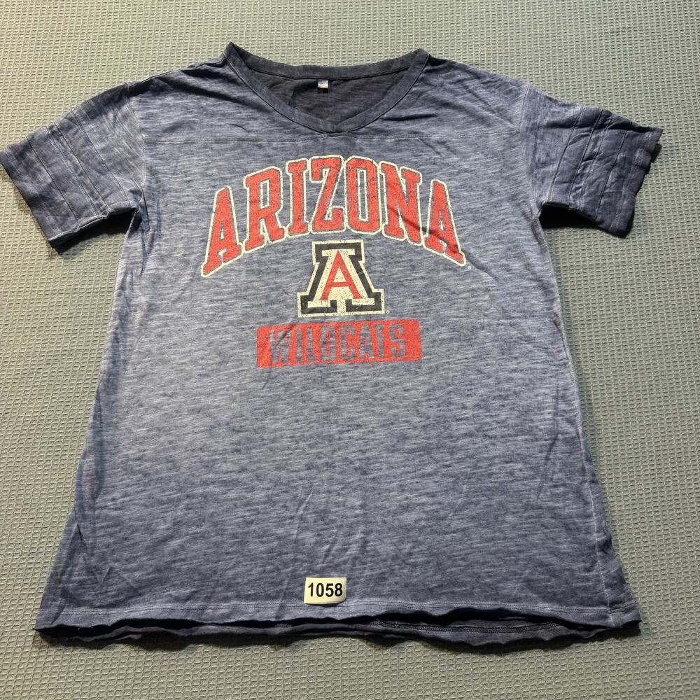 Arizona Wild Cats‎ Men Gray Tee Sz M Pre-Owned Excellent